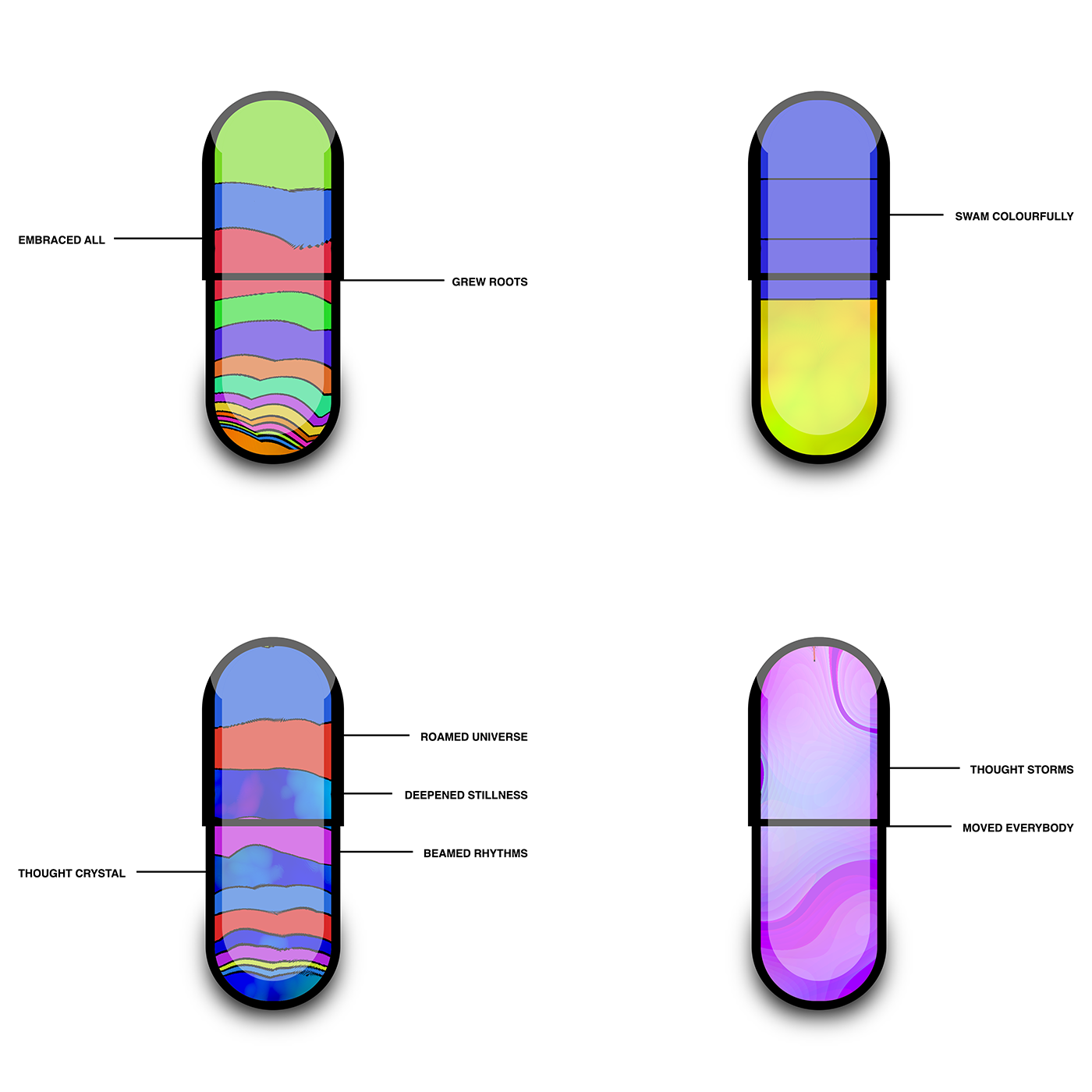 "Upstream Glitches" NFT Collection, "Capsules of All Our Lives": coming 3 October 2022