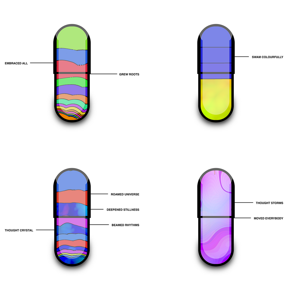 "Upstream Glitches" NFT Collection, "Capsules of All Our Lives": coming 3 October 2022